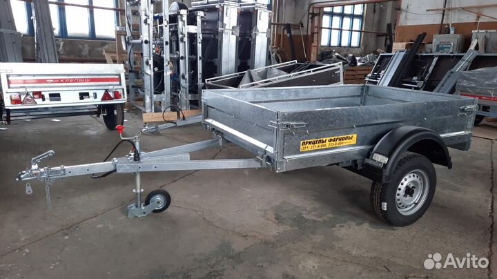 Прицеп Крепыш 2,0 оцинкованный