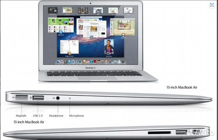 Ноутбук apple macbook air 13, 2011