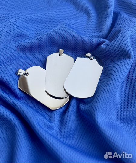 Жетон для лазерной гравировки / Армейский жетон