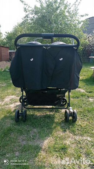Коляска прогулочная для двойни Joie aire twin
