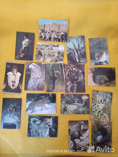 Карманные календарики 90-х