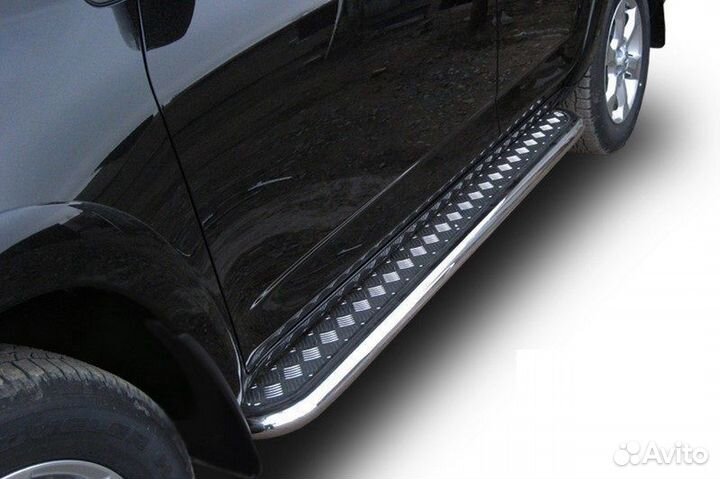 Защита порогов Toyota RAV-4 (2009)