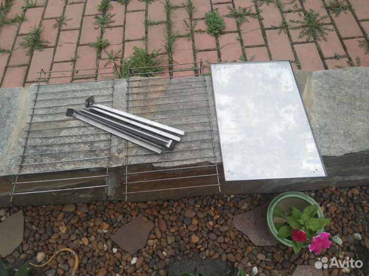 Коптильня двухъярусная из нержавеющей стали