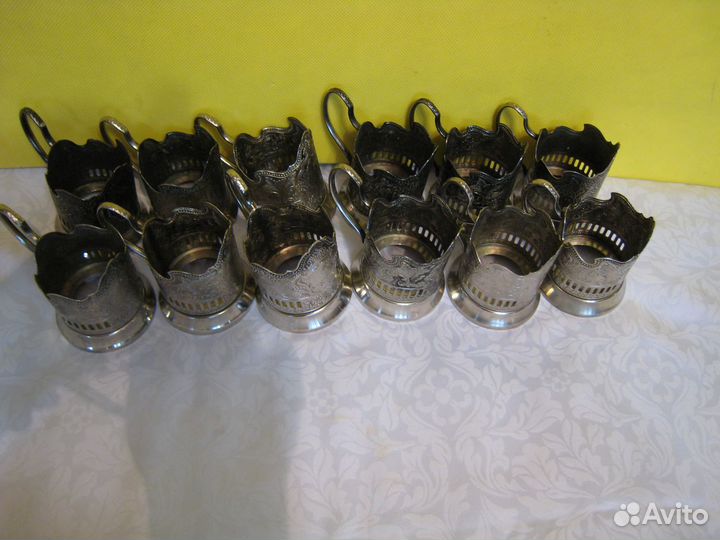 Подстаканник мельхиоровый СССР