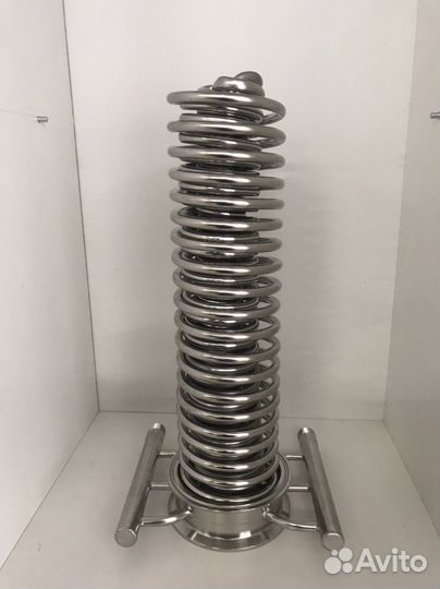 Холодильник димрота 4 дюйма 350 мм с коллекторами