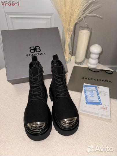 Balenciaga ботинки женские натуральные