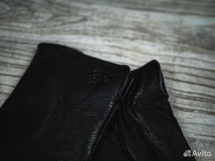 Мужские перчатки натуральная кожа оленя №11