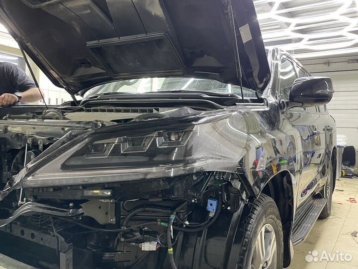 Антихром, удаление хрома, оклеивание хрома