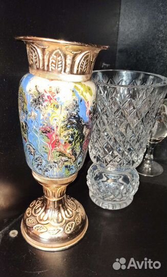 Ваза кубок 50-х годов СССР