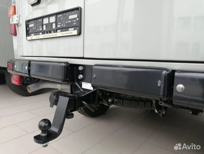 Фаркоп на УАЗ Буханку усиленный 2000 кг