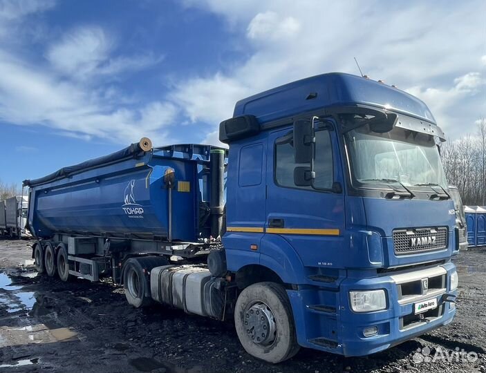 КАМАЗ 5490 NEO с полуприцепом, 2021