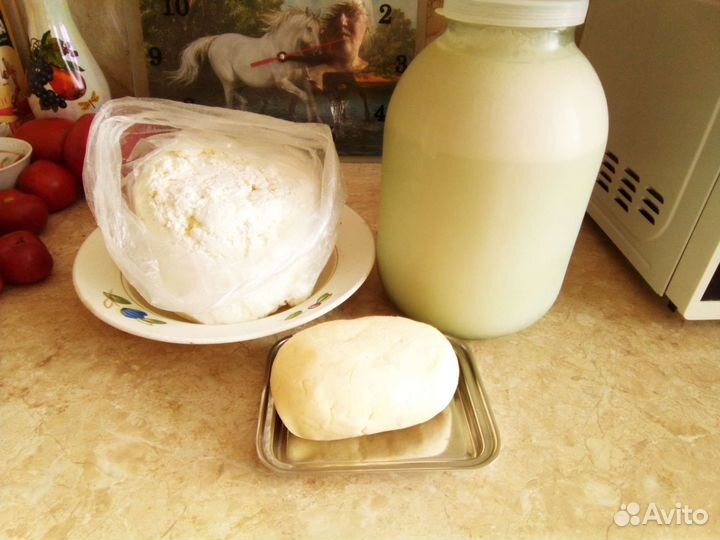 Молоко творог сметана