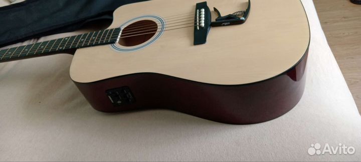 Акустическая гитара fender squier