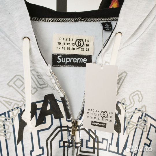Зип худи supreme mm6 maison margiela