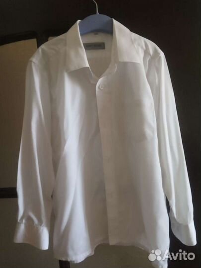 Рубашка школьная белая