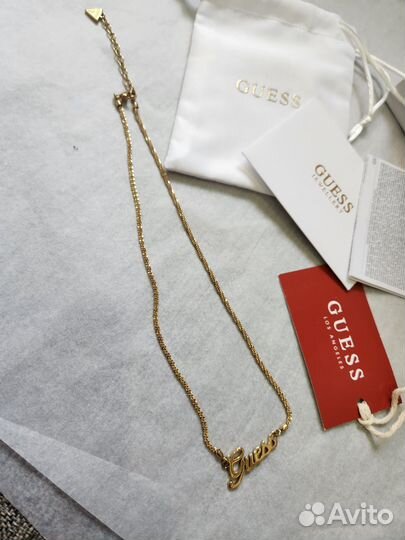 Цепочка Guess c логотипом, оригинал