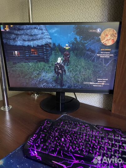 Игровой пк intel i3 12100/rx 6600