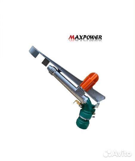 Спринклер с Радиусом 45м, дождеватель двухпоточный