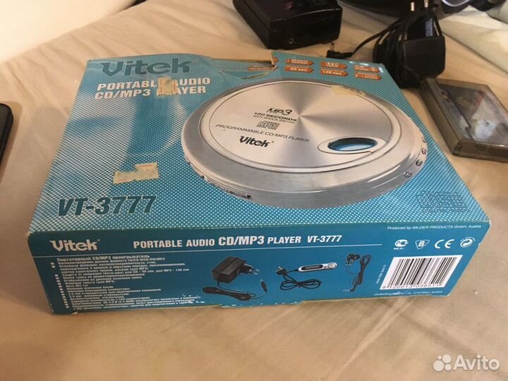 Cd mp3 плеер Vitek vt-3777