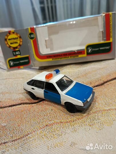 Модель ваз 2109 1:43 инкотекс тантал