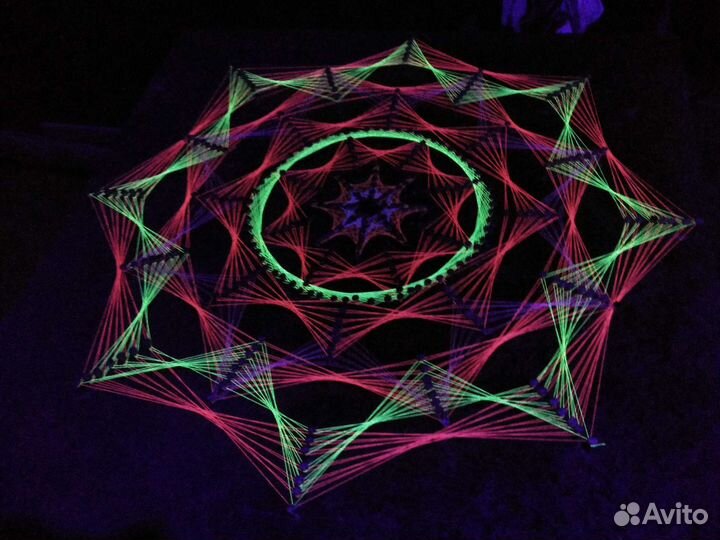 Картины в стиле string-art