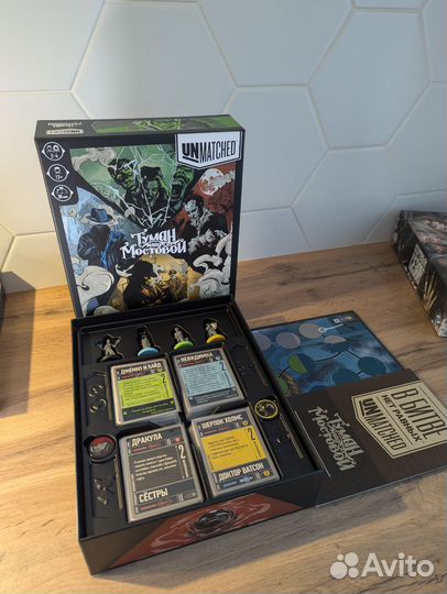 Настольная игра Unmatched: Туман над Mостовой