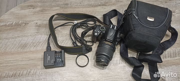 Зеркальный фотоаппарат nikon d3000