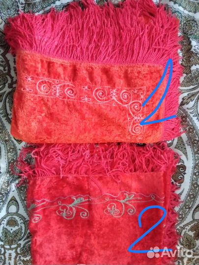 Плюшевая скатерть СССР