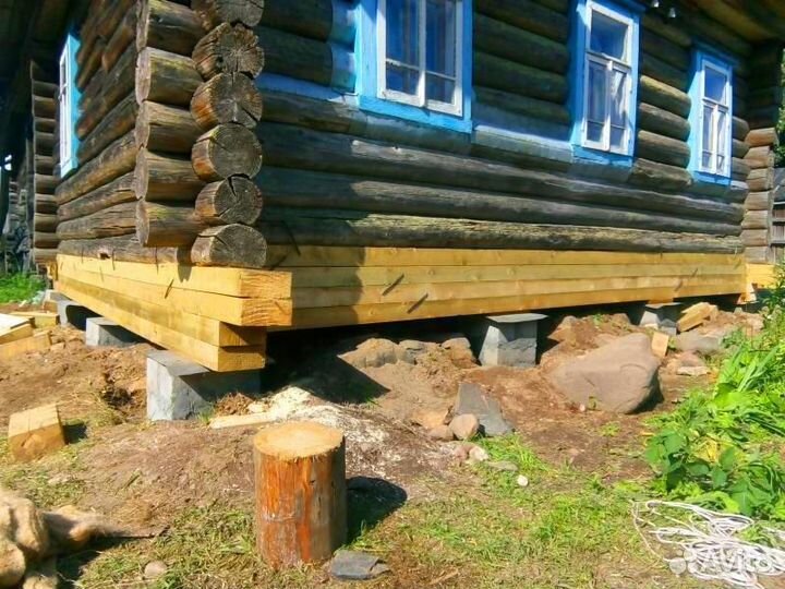 Замена венцов