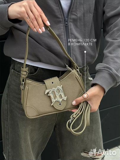 Сумка y2k в стиле misbhv