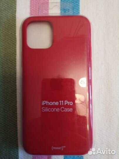 Оригинальный силиконовый чехол для iPhone 11pro