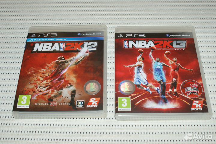 Игры из серии NBA для приставки PS3