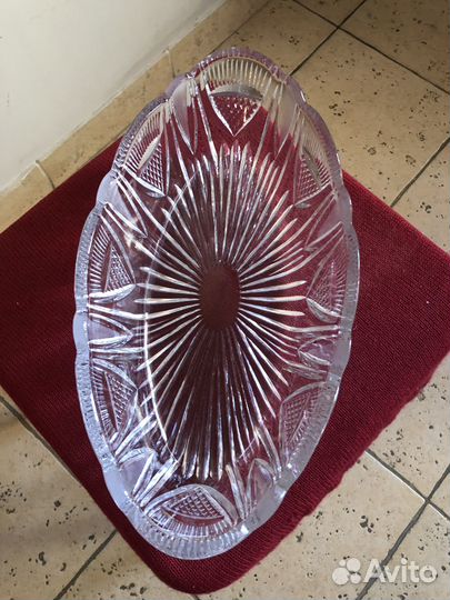 Ваза хрустальная СССР
