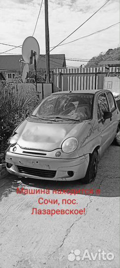 Daewoo matiz на разбор целиком