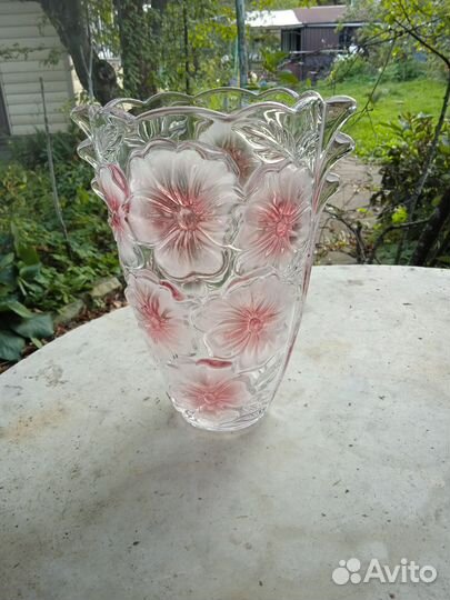 Вазы хрустальные