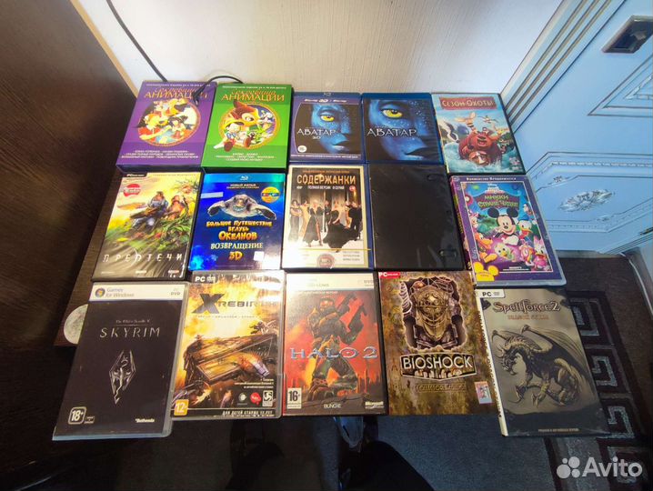 DVD диски, барахолка