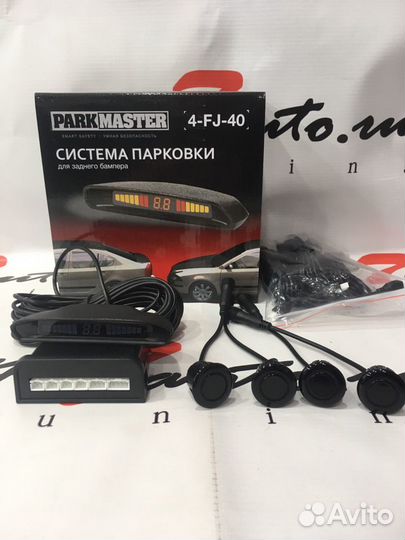 Парктроник parkmaster 4-FJ-40/ монтаж