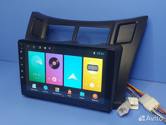Магнитола android Toyota Vitz 2005+ 9