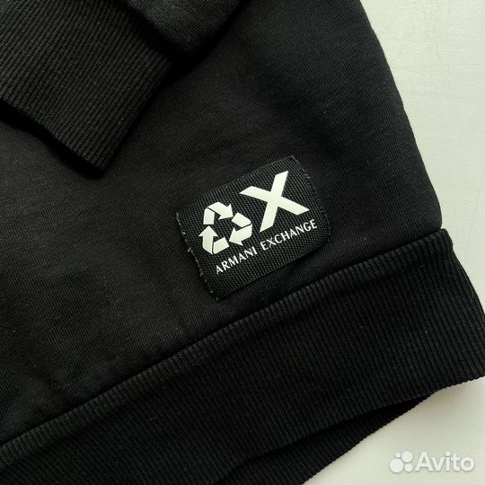 Зип худи armani exchange