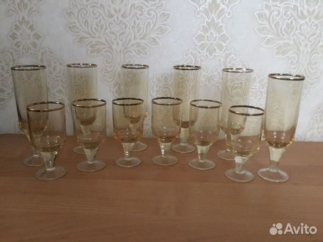 Наборы фужеров СССР