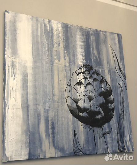 Огромная интерьерная картина 1,5 м * 1,5 м