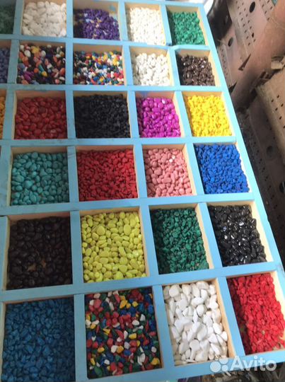 Цветная мраморная крошка