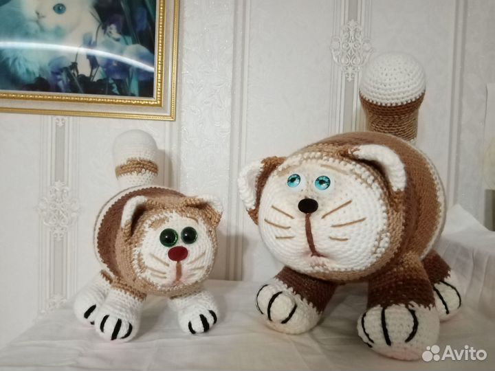 Вязаные игрушки ручной работы