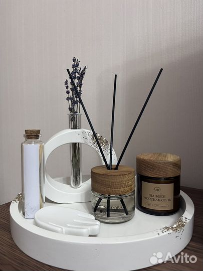 Ваза из гипса,вазы hm,подарок, изделия из гипса