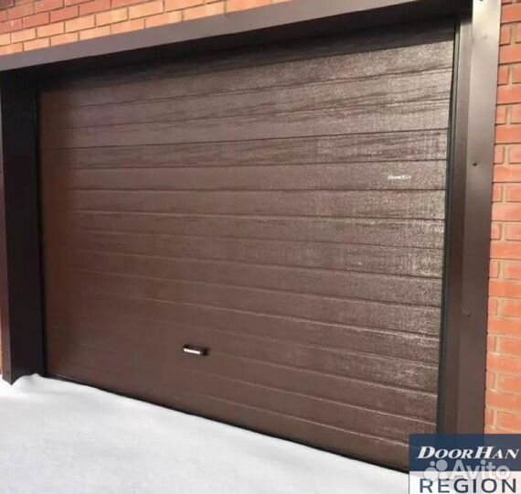 Гаражные секционные ворота