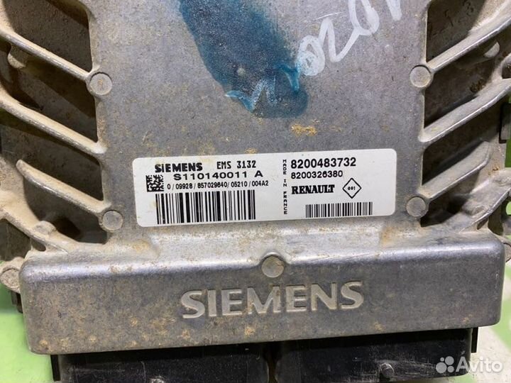 Блок управления двигателем Renault Logan