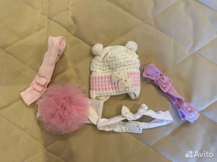 Пакет одежды на девочку 0-3 месяца 50-62см