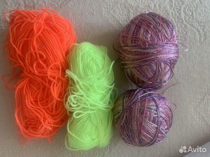 Нитки мулине и пряжа