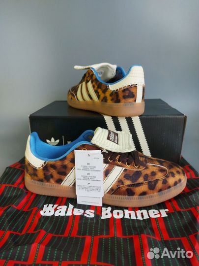Adidas samba wales bonner leopard женские