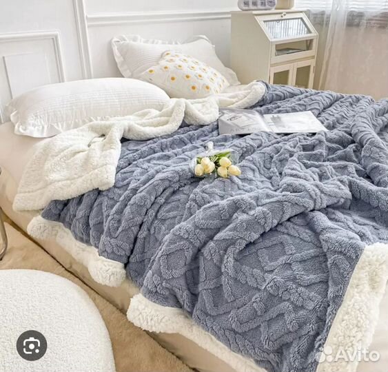 Плед пушистый